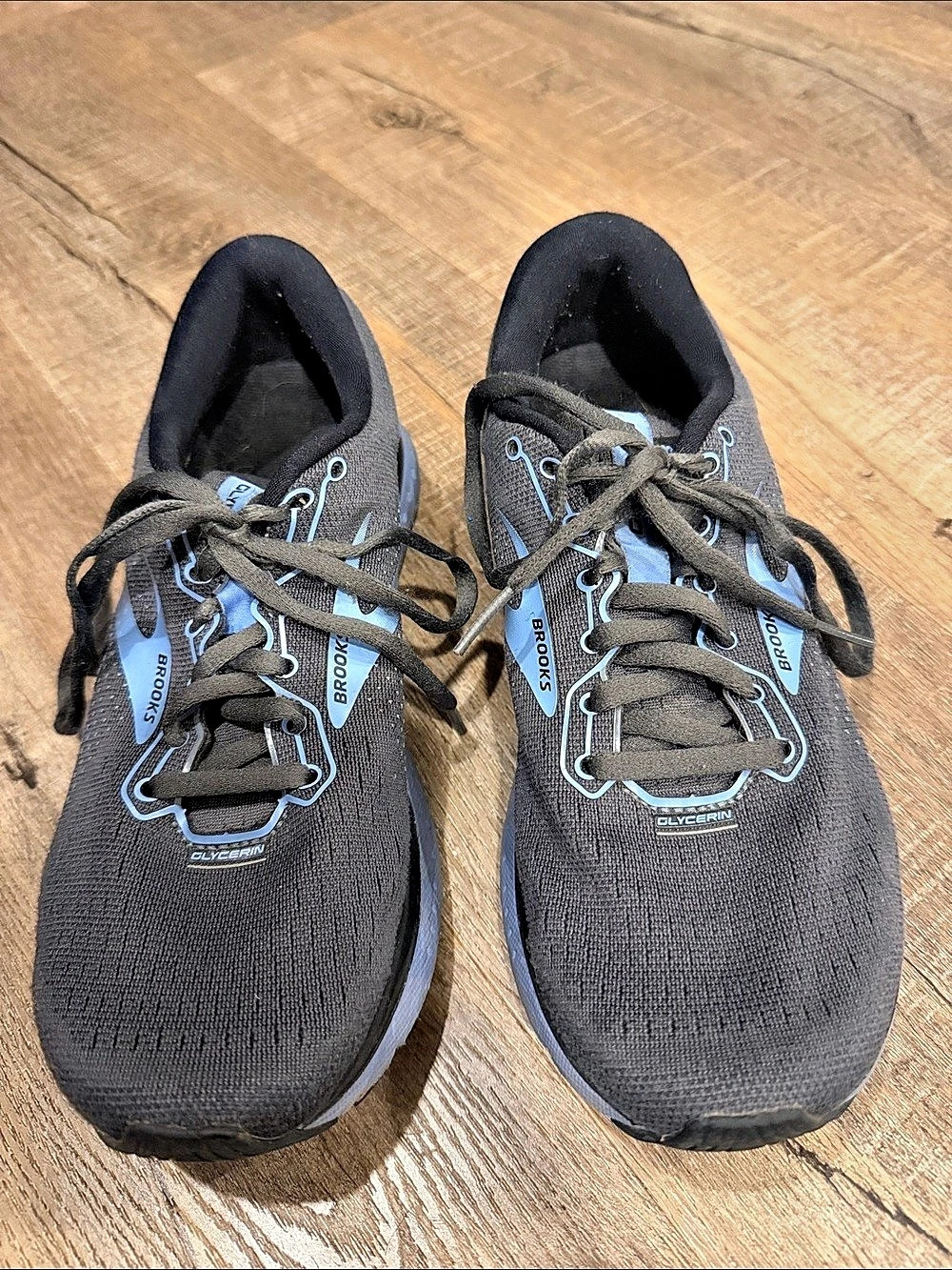 Brooks Glycerin 20 Women's Black & Blue Athletic Shoes